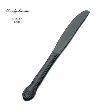 Black Cutlery - Dessert Knife